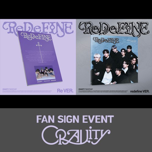 [6/28 대면 팬사인회] CRAVITY (크래비티) - THE 8TH EP [ReDeFINE]