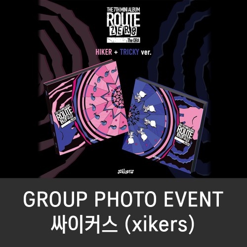 [7/4 단체 포토회] 싸이커스 (xikers) - 7TH MINI ALBUM [ROUTE ZERO : The ORA]