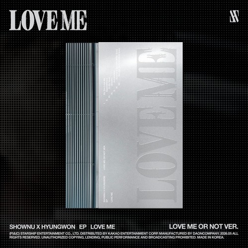 셔누X형원 (몬스타엑스) - EP [LOVE ME] (LOVE ME OR NOT VER.)