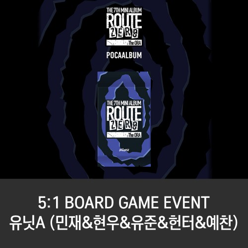 [유닛A][8/8 보드게임] 싸이커스 (xikers) - 7TH MINI ALBUM [ROUTE ZERO : The ORA] (POCAALBUM)