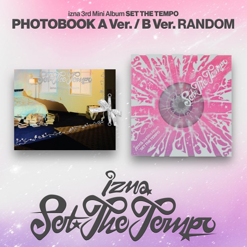 이즈나 (izna) - [SET THE TEMPO] PHOTOBOOK A Ver. / PHOTOBOOK B Ver. (Random Ver.)
