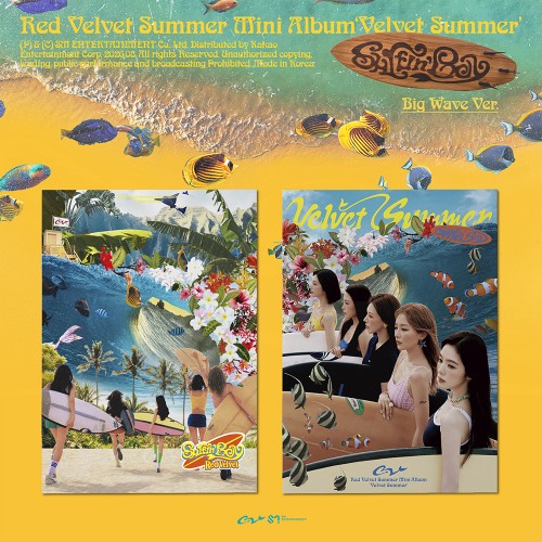 레드벨벳 (Red Velvet) - 여름 미니앨범 [Velvet Summer] (Big Wave Ver.)