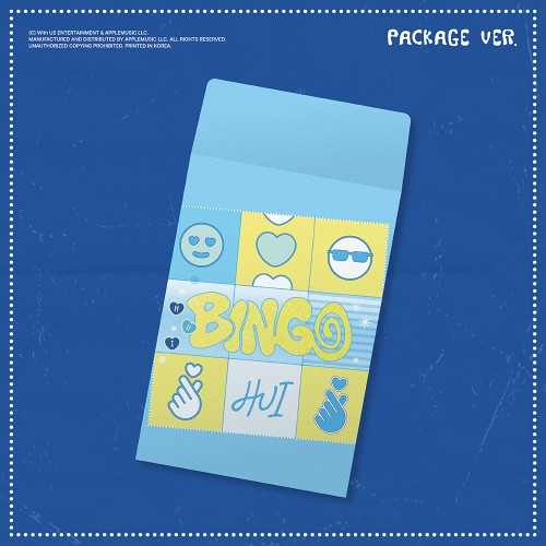 [8/1 대면 팬사인회] 후이(HUI) - [BINGO] MD PACKAGE