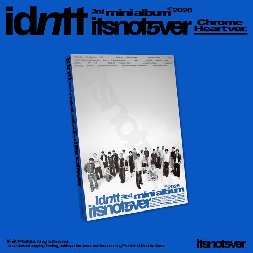 idntt (아이덴티티) - [itsnotover] (CD) Chrome Heart ver.