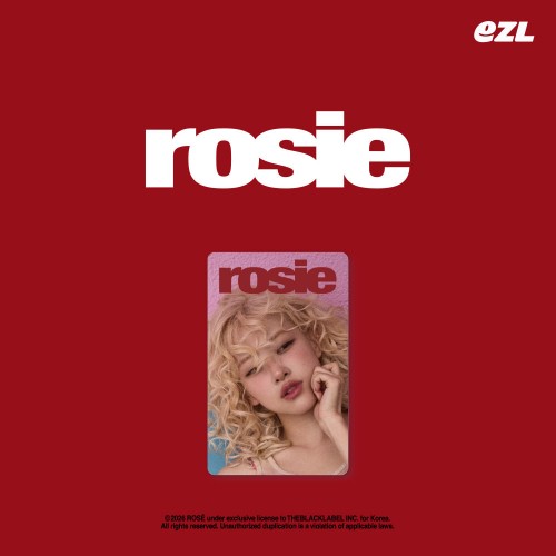로제 (ROSÉ) - 이즐카드 (rosie-A)