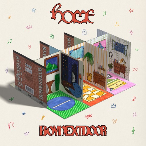 [애플특전][세트/앨범6종] 보이넥스트도어 (BOYNEXTDOOR) - 1st Studio Album [HOME] (Weverse Albums ver.)