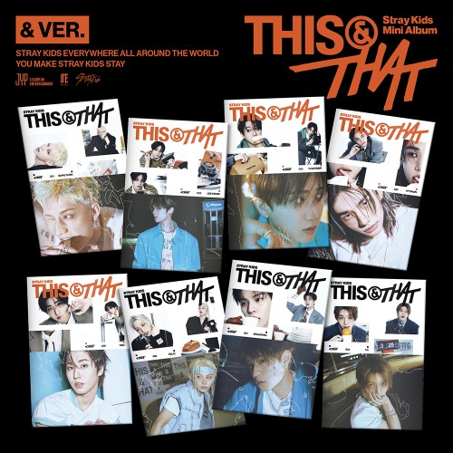 [애플특전][세트/앨범8종] 스트레이 키즈 (Stray Kids) - THIS & THAT (& VER.)