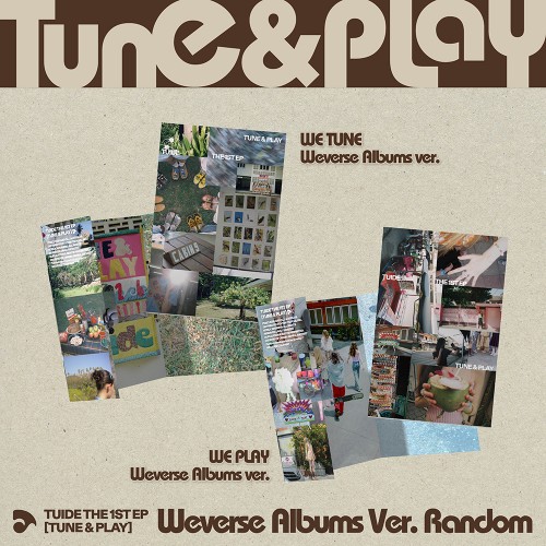 [애플특전] TUIDE (튜이드) - The 1st EP [TUNE & PLAY] Weverse Albums ver.