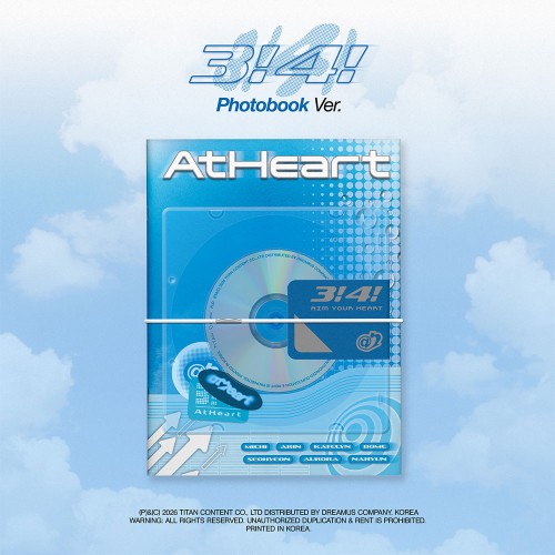 [애플특전] AtHeart - 싱글앨범 3!4! (Photobook Ver.)