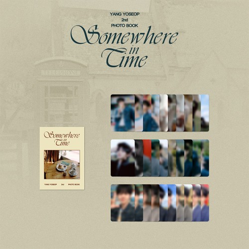 양요섭 (YANG YOSEOP) - 2nd PHOTO BOOK [Somewhere in Time] MD / 트레이딩 포토카드 (TRADING PHOTO CARD)