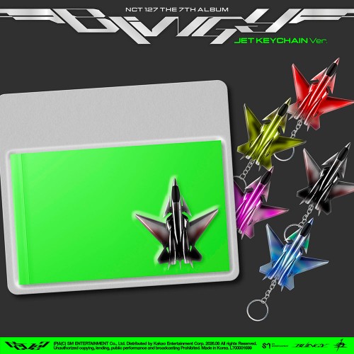 NCT 127 (엔시티 127) - 정규 7집 [BLINGY] (JET Keychain Ver.스마트앨범)