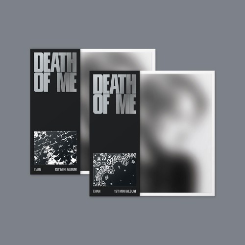 [세트/앨범2종] 에반(EVAN) - DEATH OF ME (BANDANA Ver.)