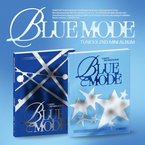 [애플특전][세트/앨범2종] TUNEXX (튜넥스) - 미니 2집 [BLUE MODE] (B MODE ver./ X MODE ver.)