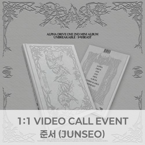 [준서][9/15 영상통화] ALPHA DRIVE ONE - 미니 2집 'UNBREAKABLE : 少年BEAST' Fragile Beast Ver.