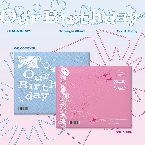 [8/29 대면 팬사인회] OURBIRTHDAY (아워벌스데이) - 1st Single Album [Our Birthday] PHOTOBOOK VER.