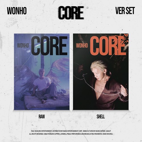 [9/4 영상통화] 원호 (WONHO) - EP [CORE] (Raw ver. / Shell ver.)