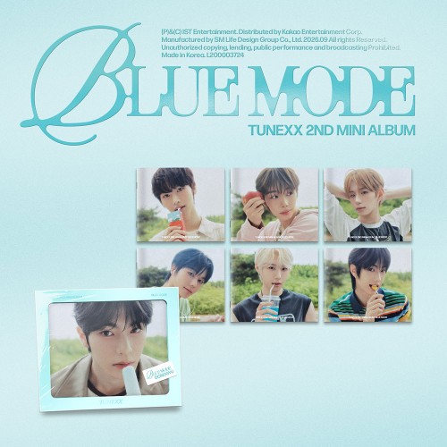 TUNEXX (튜넥스) - 미니 2집 [BLUE MODE] (INDIVIDUAL MODE ver.)