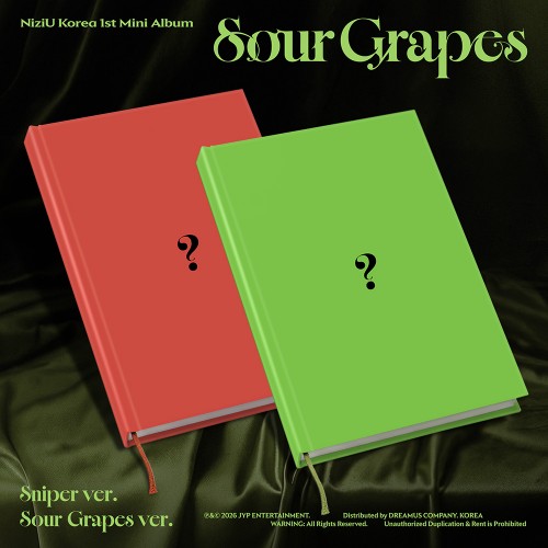 [세트/앨범2종] 니쥬 (NiziU) - 미니 1집 Sour Grapes (Sniper Ver. / Sour Grapes Ver.)