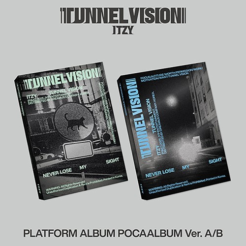 [세트/앨범2종] ITZY (있지) - TUNNEL VISION (POCAALBUM)