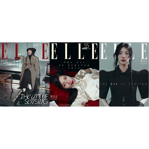 [세트/3종] ELLE 엘르 26년 10월호 수지 커버 / 북인북 커버 (알파드라이브원 상원&안신)