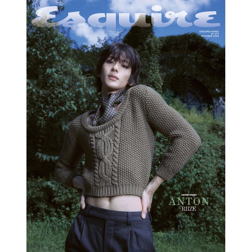 ESQUIRE 에스콰이어 26년 10월호 표지 C형 라이즈 앤톤
