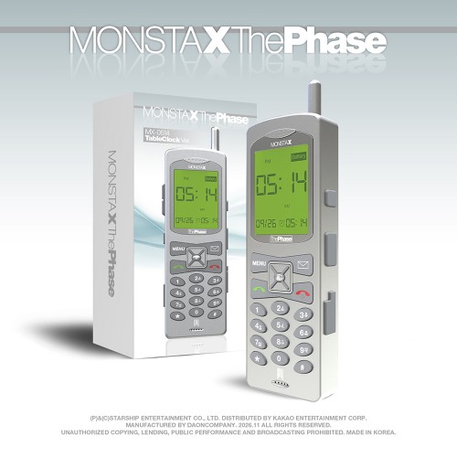 몬스타엑스 (MONSTA X) - EP [The Phase] MX-0514 Table Clock ver. (한정반)