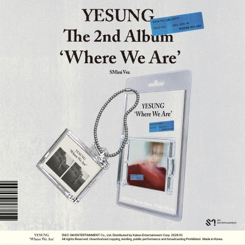 [언박싱 이벤트] 예성 (YESUNG) - 정규 2집 [Where We Are] (SMini Ver. 스마트앨범)