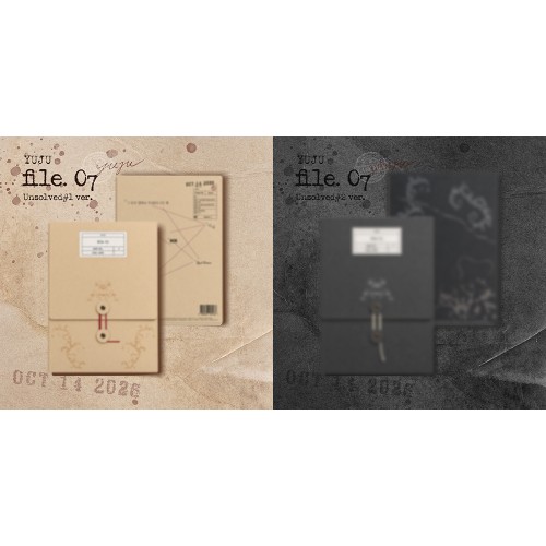 [세트/앨범2종] 유주 (YUJU) - 미니앨범 4집 : file. 07 [Unsolved #01 Ver.+ Unsolved #02 Ver.]