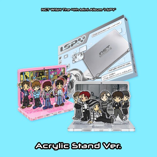 [세트/앨범2종] NCT WISH (엔시티 위시) - 미니 4집 [I SPY] (Acrylic Stand Ver.스마트앨범)