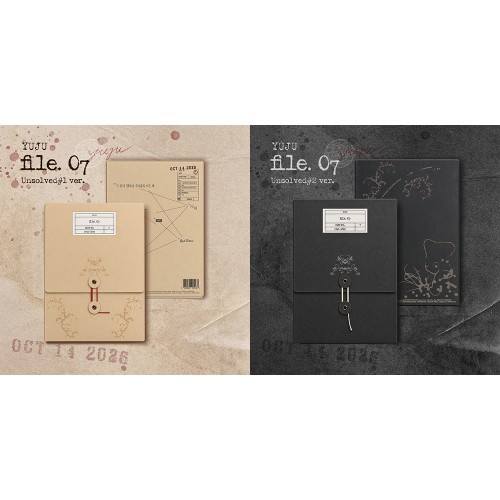 [세트/앨범2종] 유주 (YUJU) - 미니앨범 4집 : file. 07 [Unsolved #01 Ver.+ Unsolved #02 Ver.]