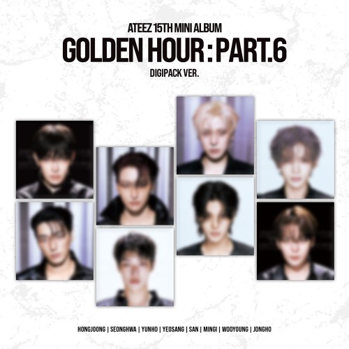 [애플특전][세트/앨범8종] 에이티즈 (ATEEZ) - GOLDEN HOUR : Part.6 (DIGIPACK VER.)