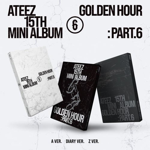 [애플특전][세트/앨범3종] 에이티즈 (ATEEZ) - GOLDEN HOUR : Part.6