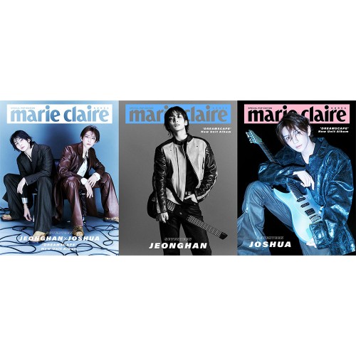 [세트/3종] 마리끌레르 (marie claire korea) 스페셜 팝 에디션 표지 정한X조슈아