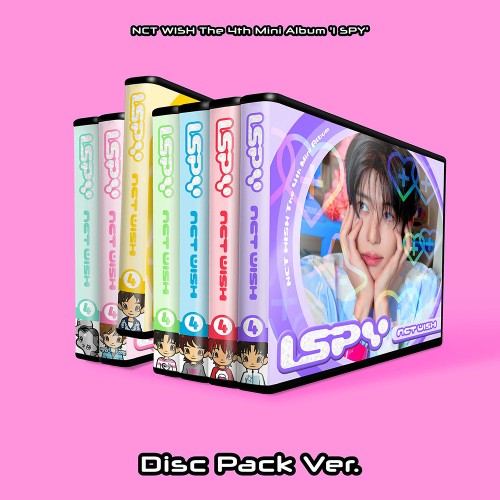 [10/31 스페셜 포토 이벤트] NCT WISH (엔시티 위시) - 미니 4집 [I SPY] (Disc Pack Ver.)