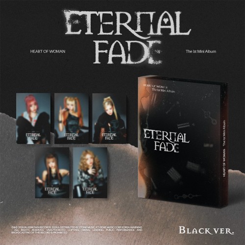 HEART OF WOMAN (하트오브우먼) - 미니1집 ETERNAL FADE (Black Ver.)