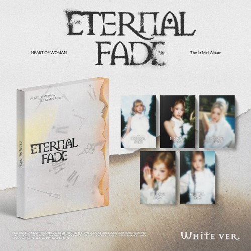 HEART OF WOMAN (하트오브우먼) - 미니1집 ETERNAL FADE (White Ver.)